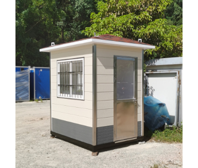 金属雕花板岗亭5